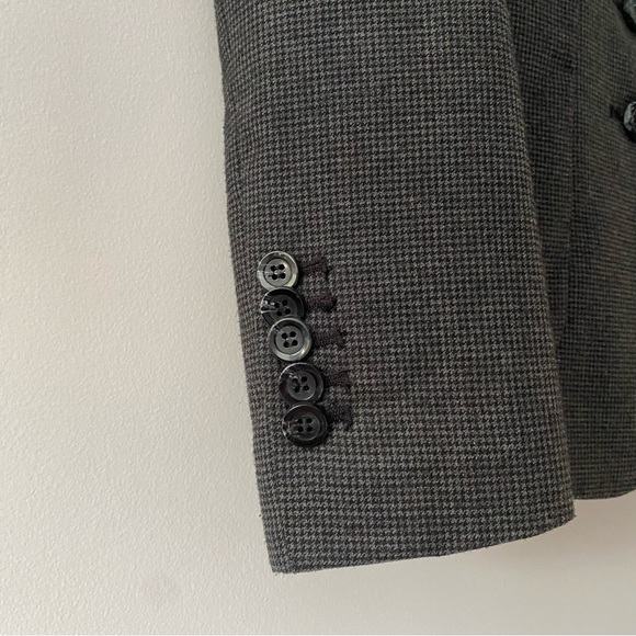 Houndstooth suit blazer & skirt - size 4 - Picture 3 of 8